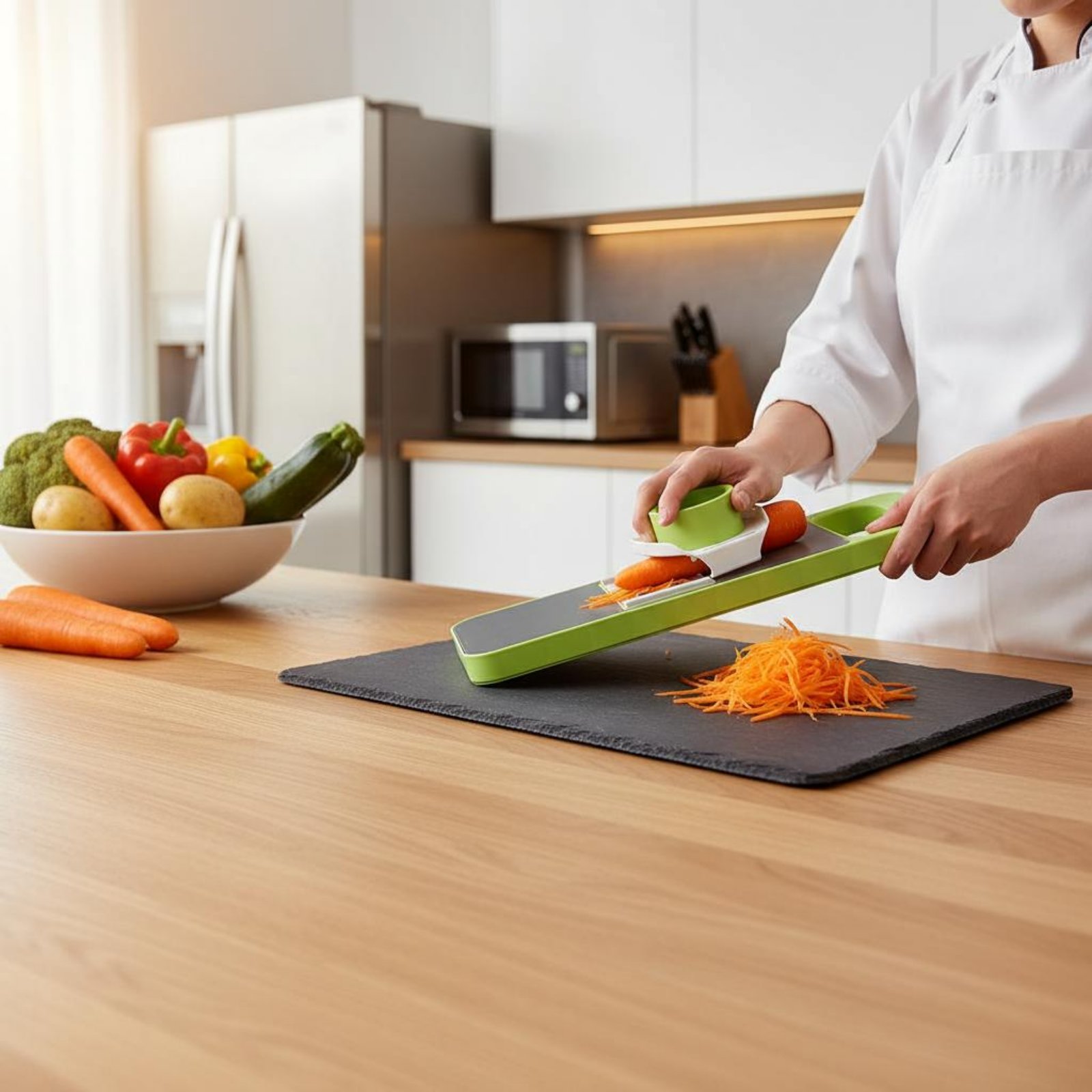 Meal Prep Veggie - Vegetable Grater Multifunctional Julienne Cutter Versatile