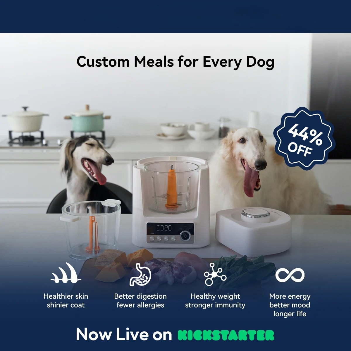 Meal Prep Simple - Automatic Pet Food Maker - Smart