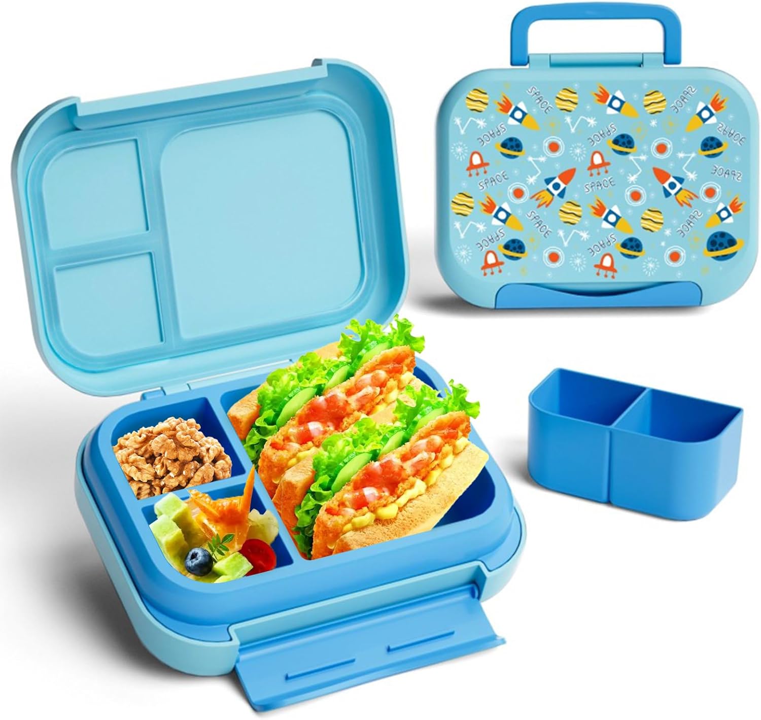 Meal Prep Xl - Prints Leak-Proof XL Lunch Box -