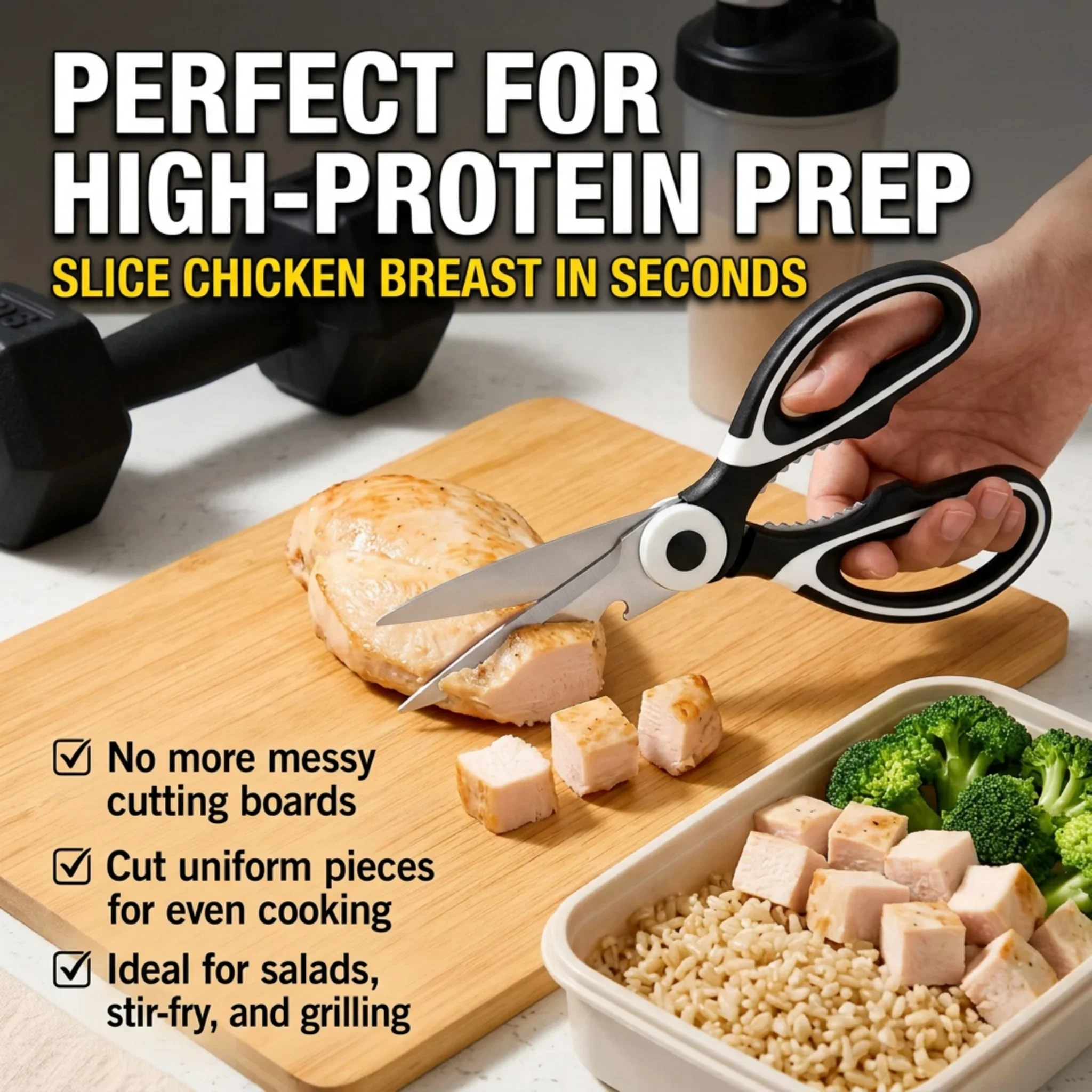 Kitchen Scissors for Meal Prep - Meal Prep Veggie recension och pris