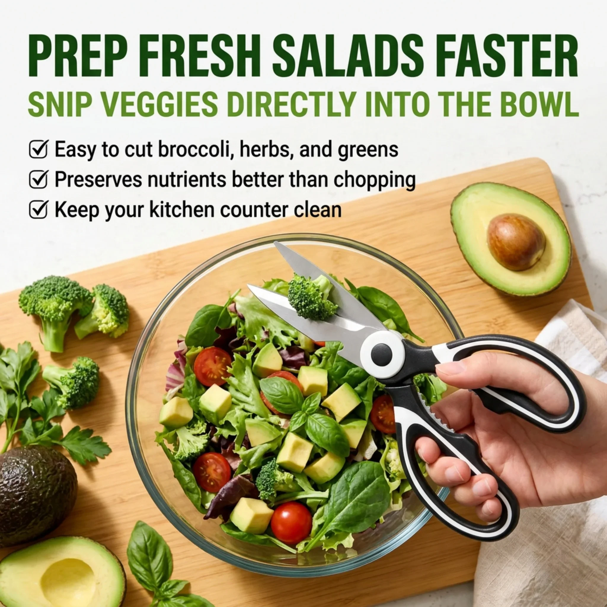 Kitchen Scissors for Meal Prep - Meal Prep Veggie recension och pris