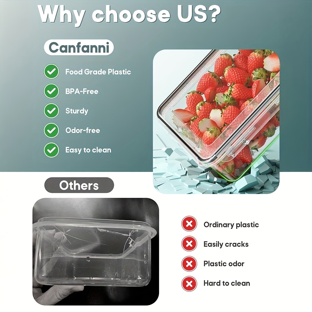 66pcs Food Storage Container S - Meal Prep No Microwave recension och pris