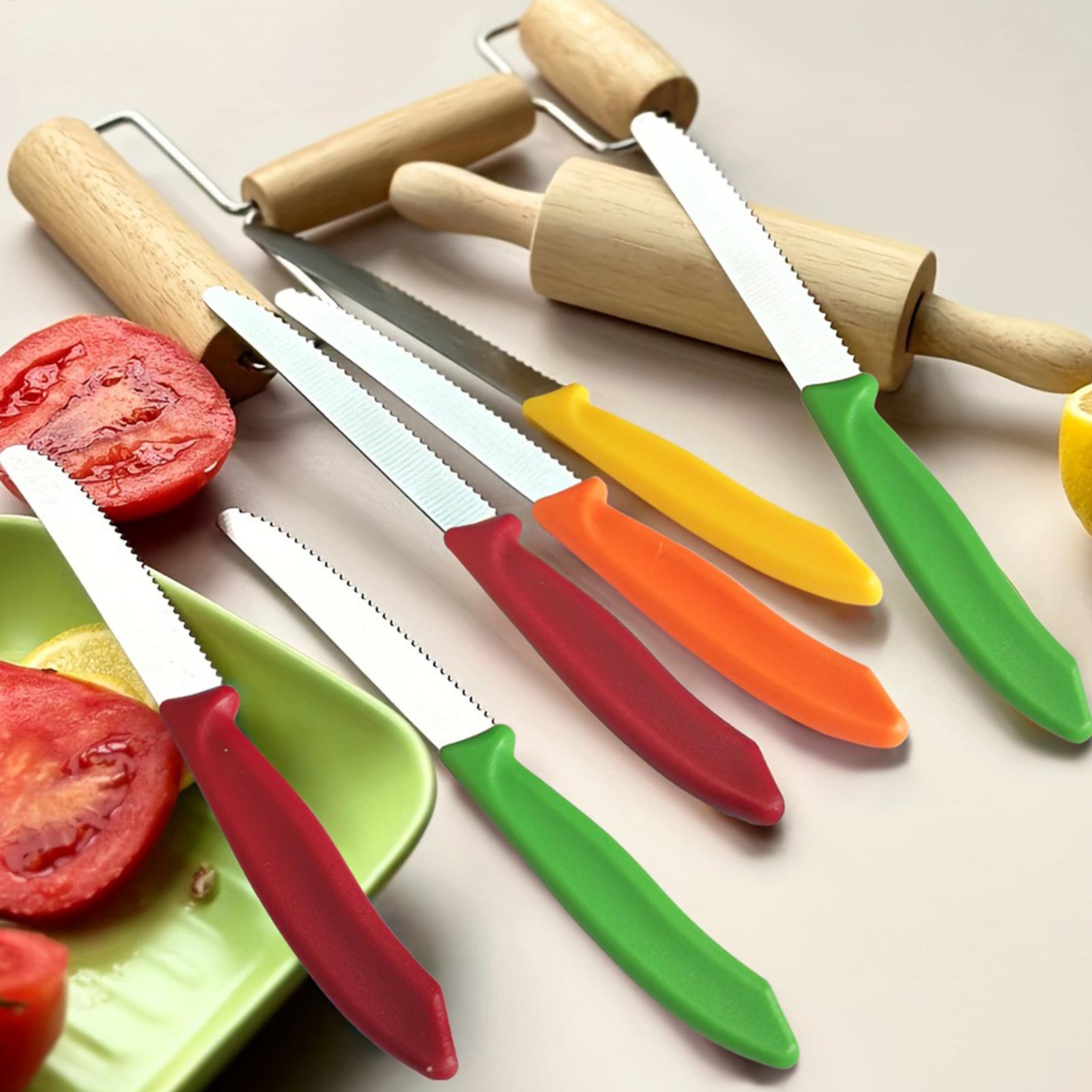 Serrated Steak Cutter 5 Pieces - Meal Prep Cutting recension och pris
