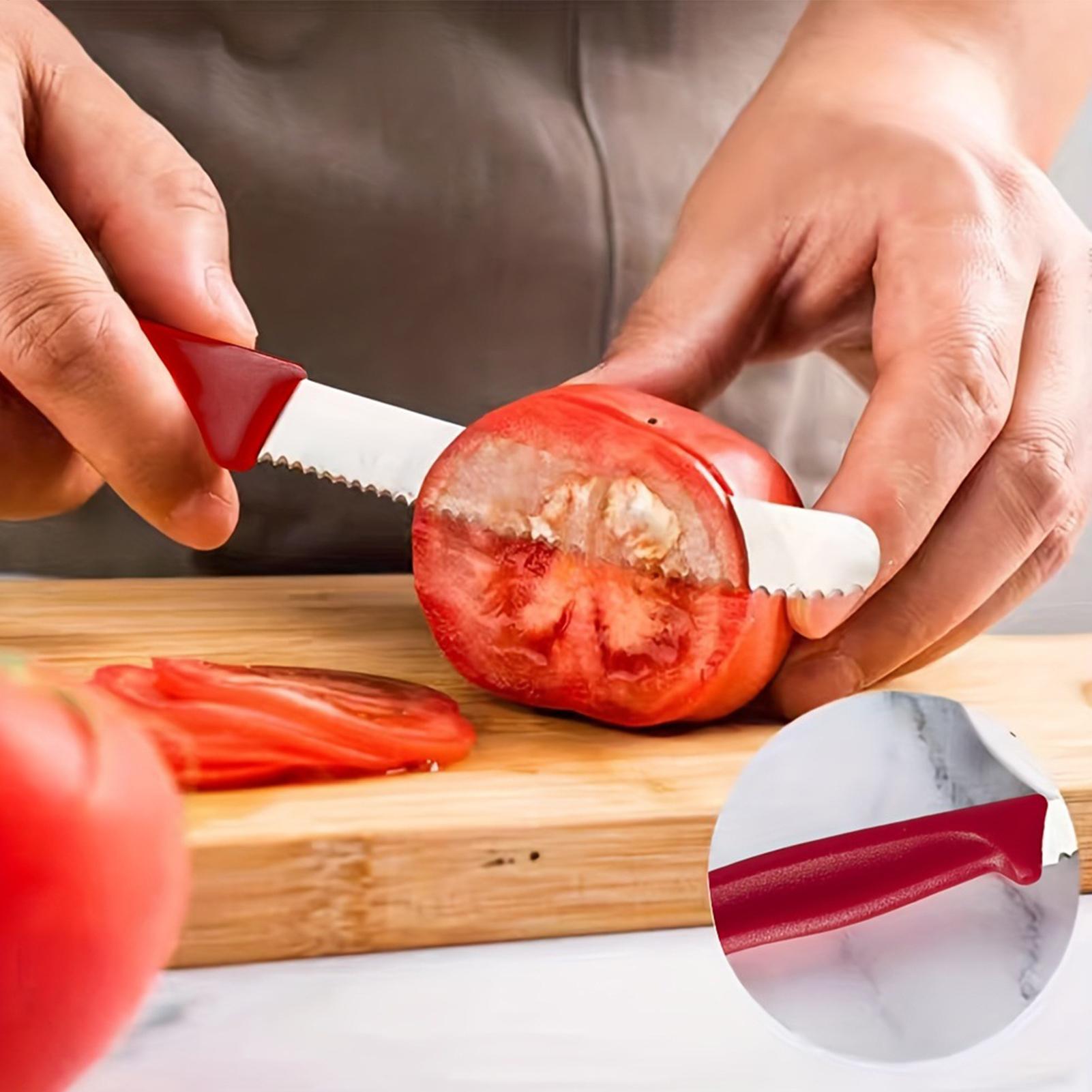 Serrated Steak Cutter 5 Pieces - Meal Prep Cutting recension och pris