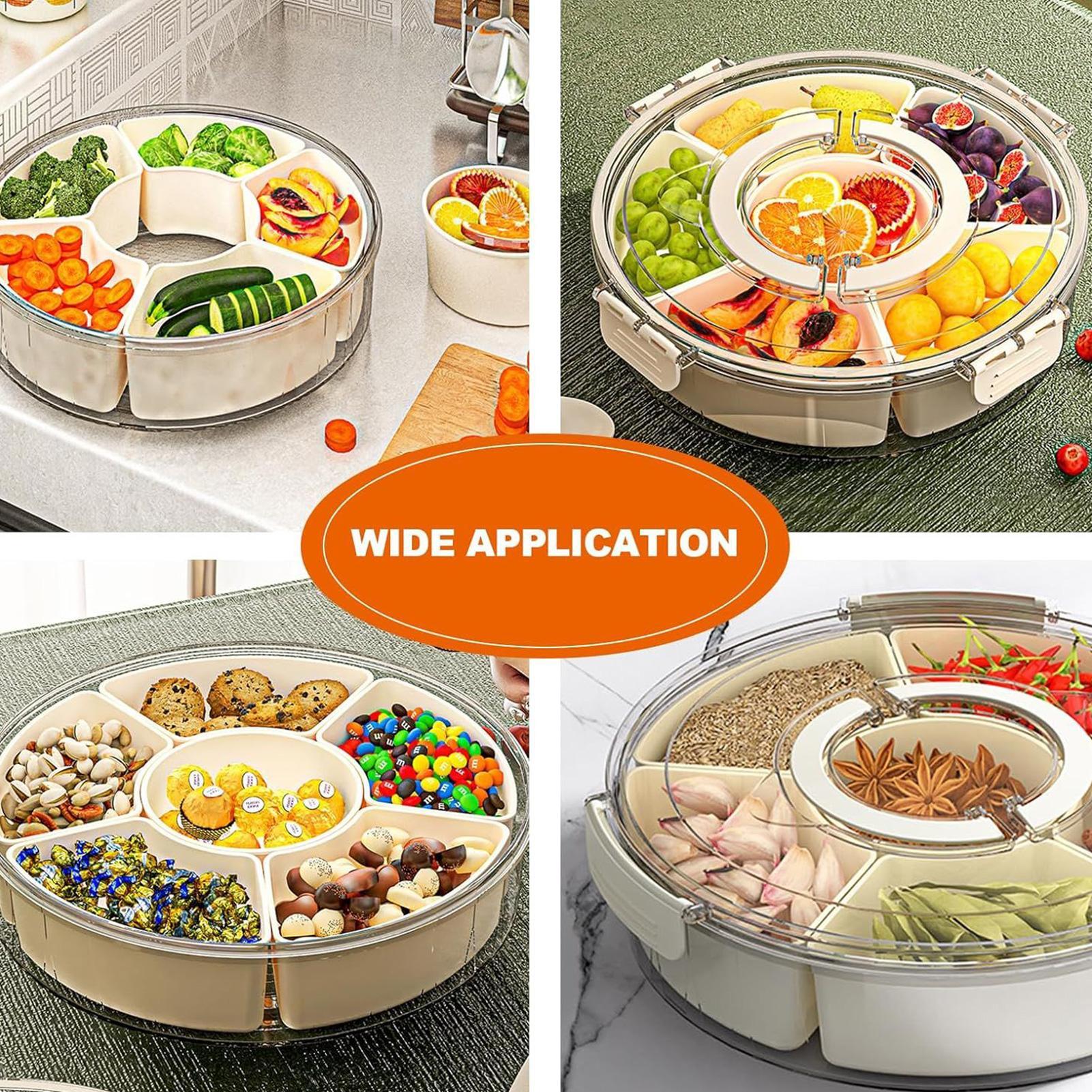 Snack Containers 6-Dividers Tr - Meal Prep Veggie recension och pris