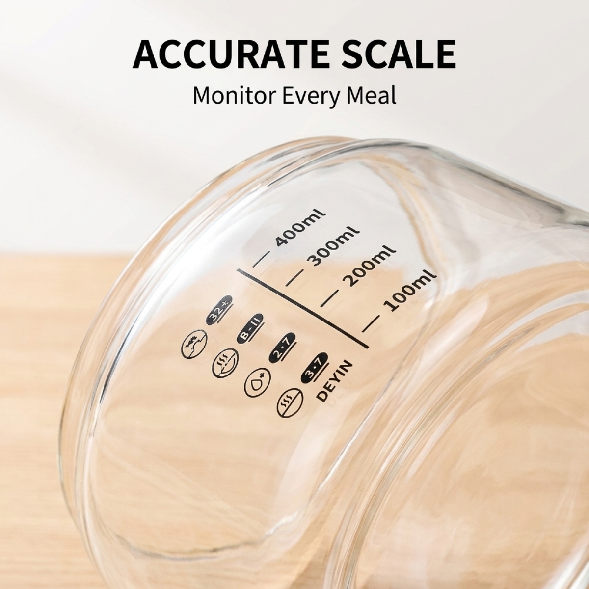 Borosilicate Glass Meal Prep B - Meal Prep Yellow recension och pris