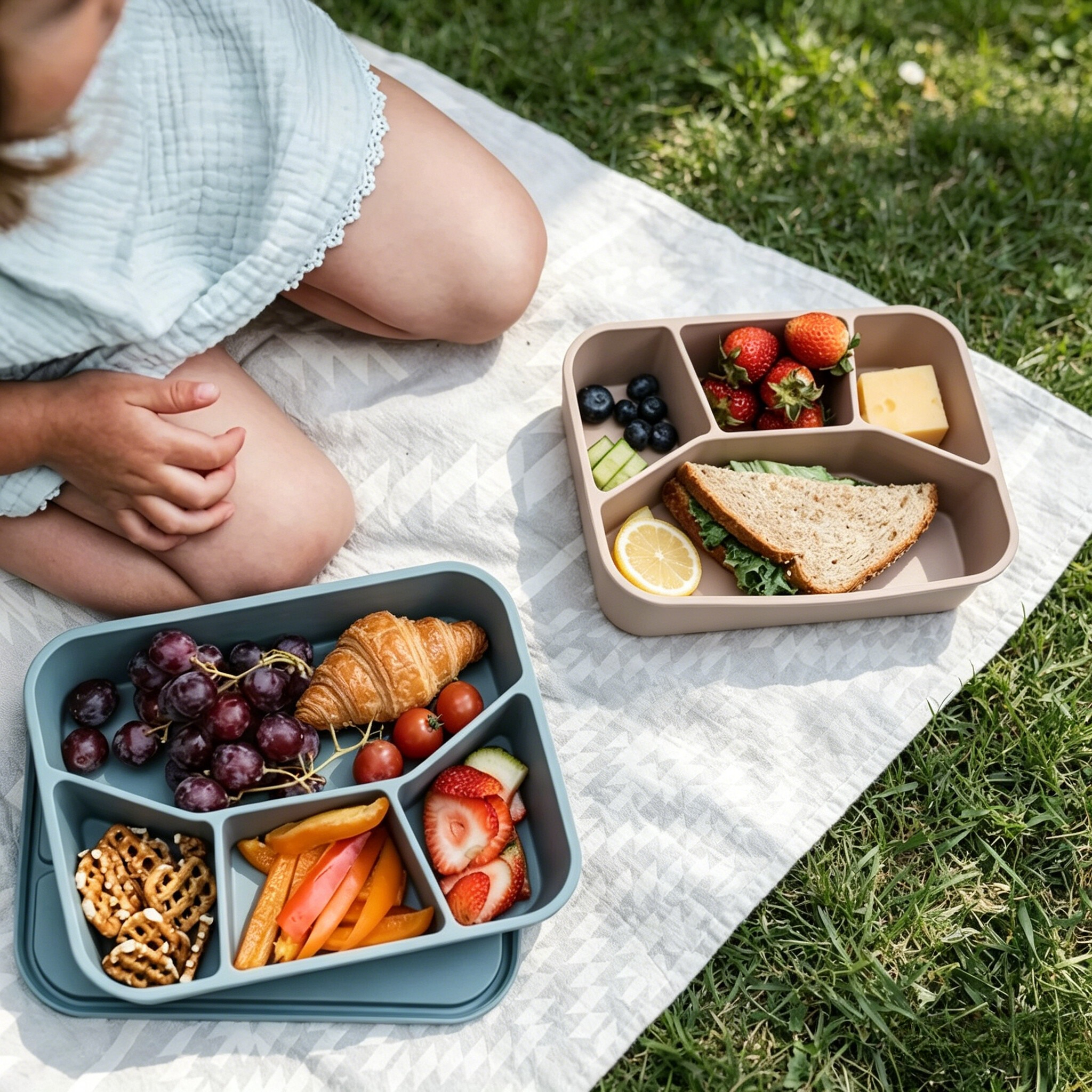 1pc Thickened Silicone Bento L - Meal Prep Simple recension och pris