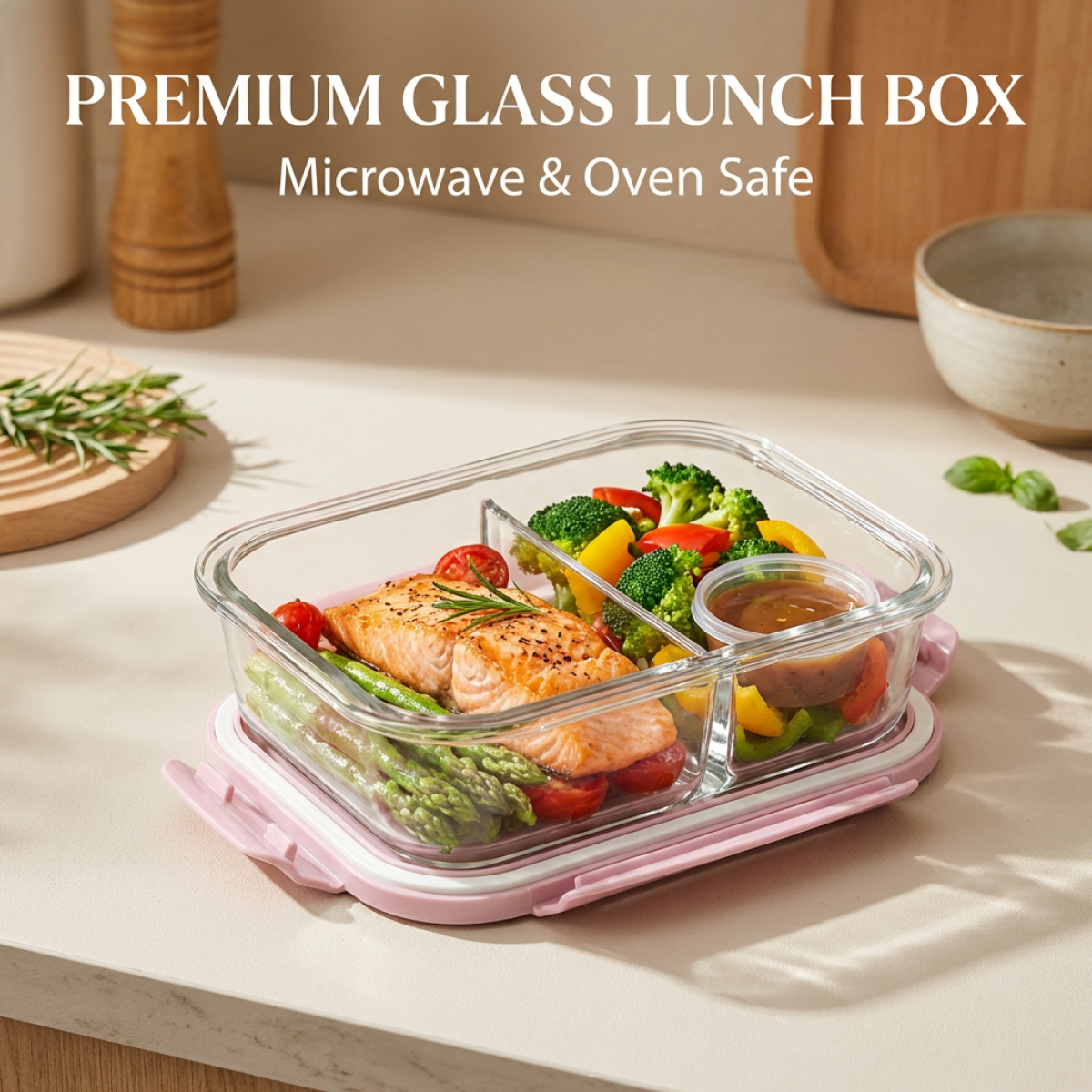Extra Thick High Borosilicate  - Meal Prep No Microwave recension och pris