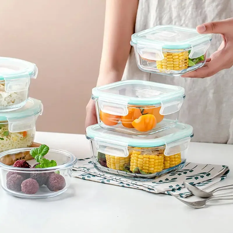 18Pcs Glass Food Storage Conta - Meal Prep Xl recension och pris