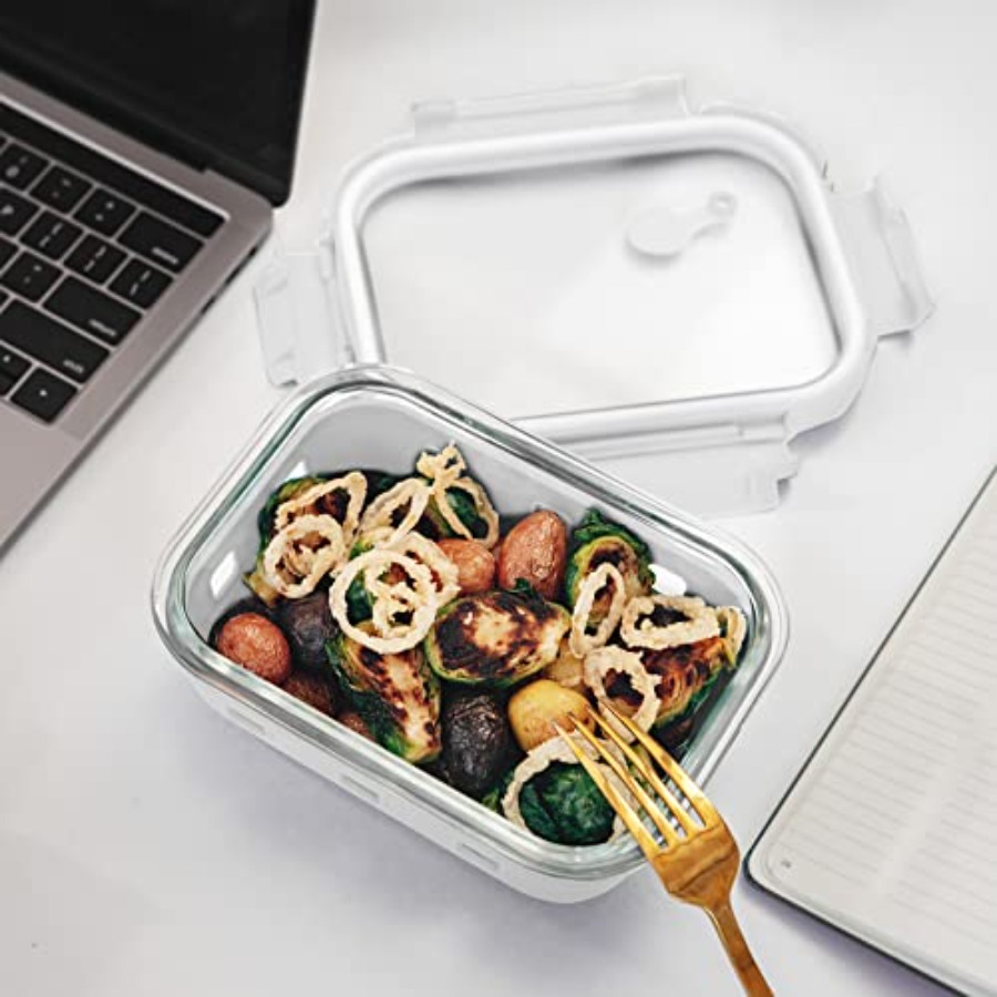 Glass Food Storage Meal Prep C - Meal Prep Wraps recension och pris