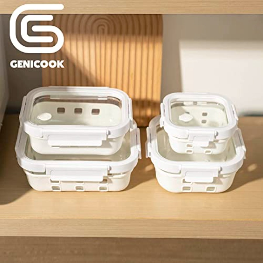 Glass Food Storage Meal Prep C - Meal Prep Wraps recension och pris