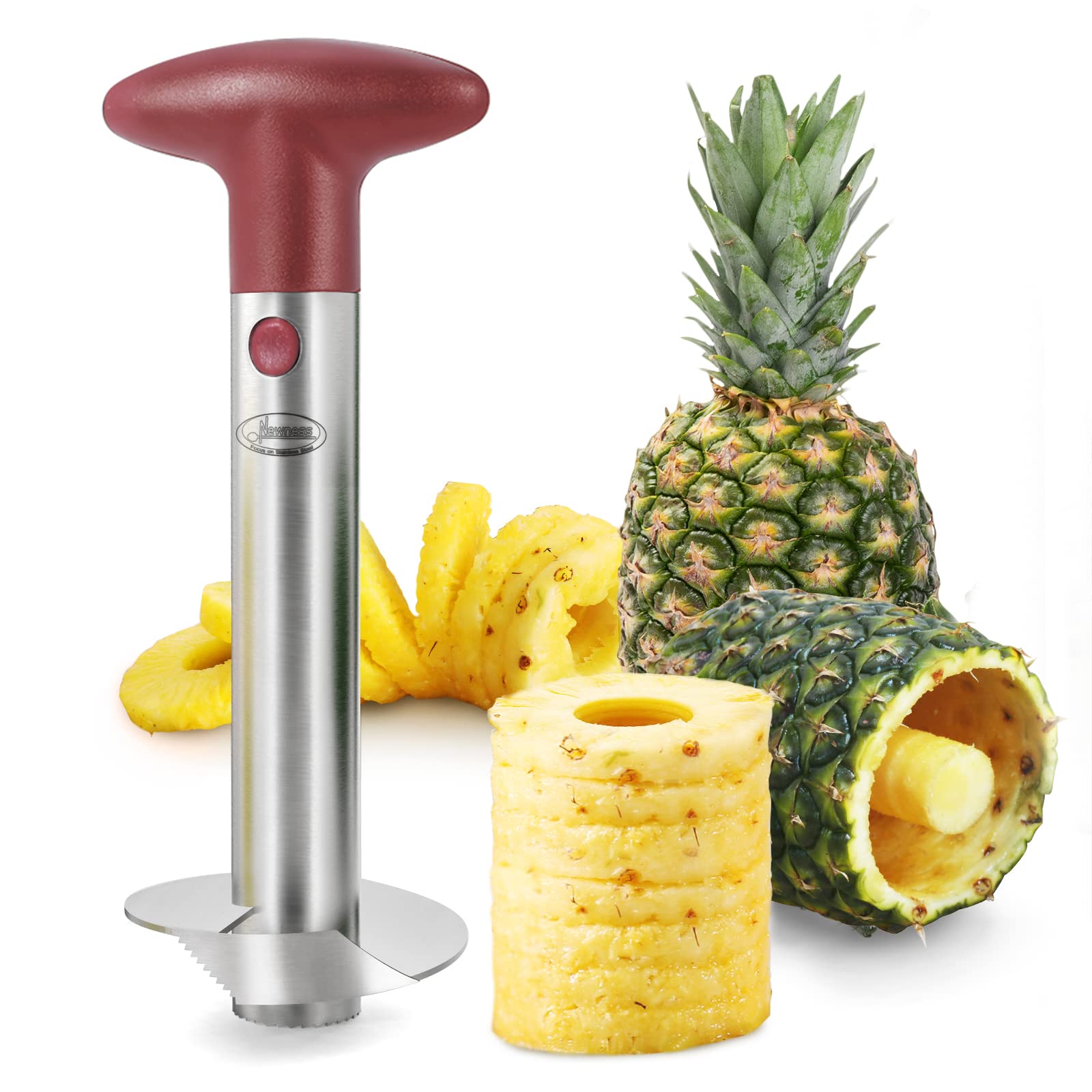 Heavy Duty Pineapple Cutter An - Pineapple Corer Slicer recension och pris