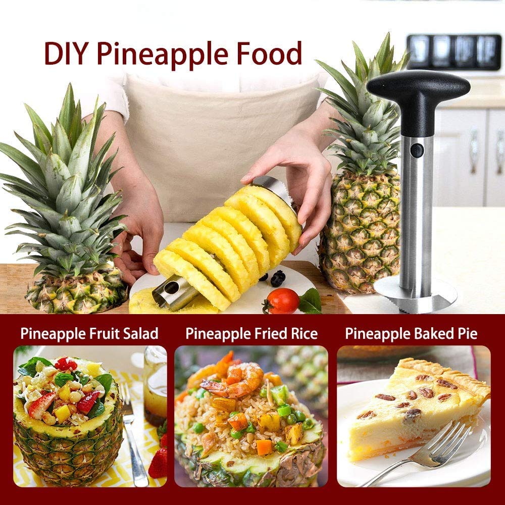 Heavy Duty Pineapple Cutter An - Pineapple Corer Slicer recension och pris