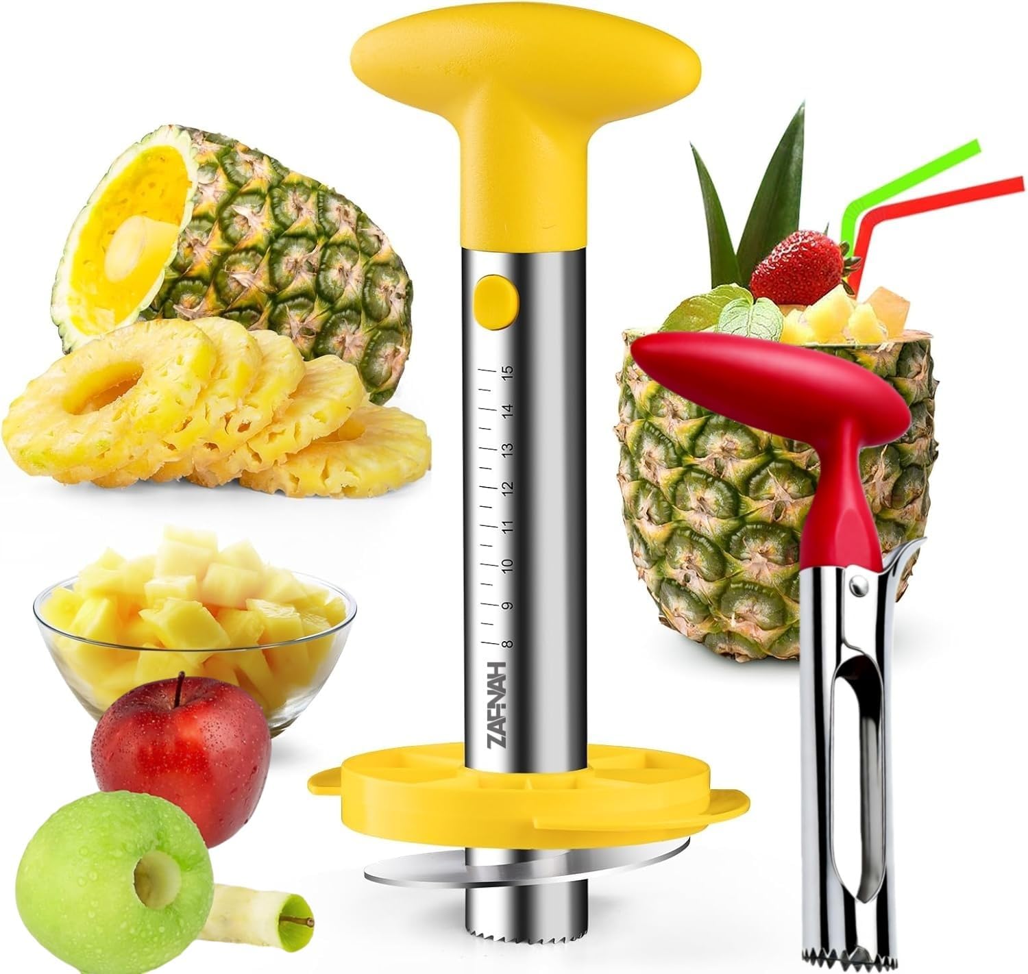Pineapple Corer & Slicer Tool  - Pineapple Corer Slicer recension och pris