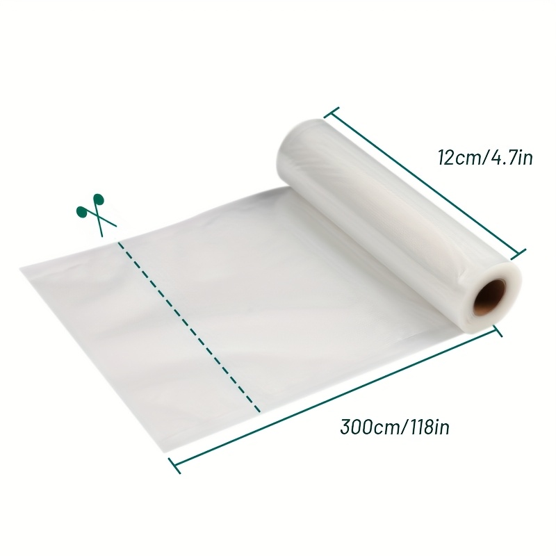 3m/roll vacuum seal bags - dur - Meal Prep Cutting recension och pris