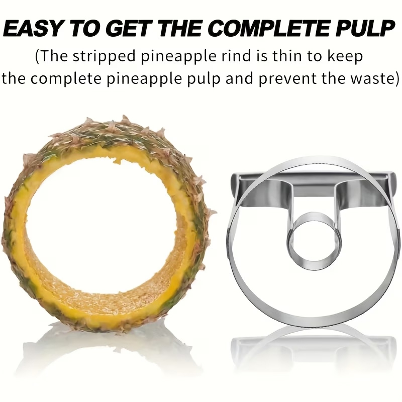 Pineapple Peeler Core Puller T - Pineapple Corer Slicer recension och pris