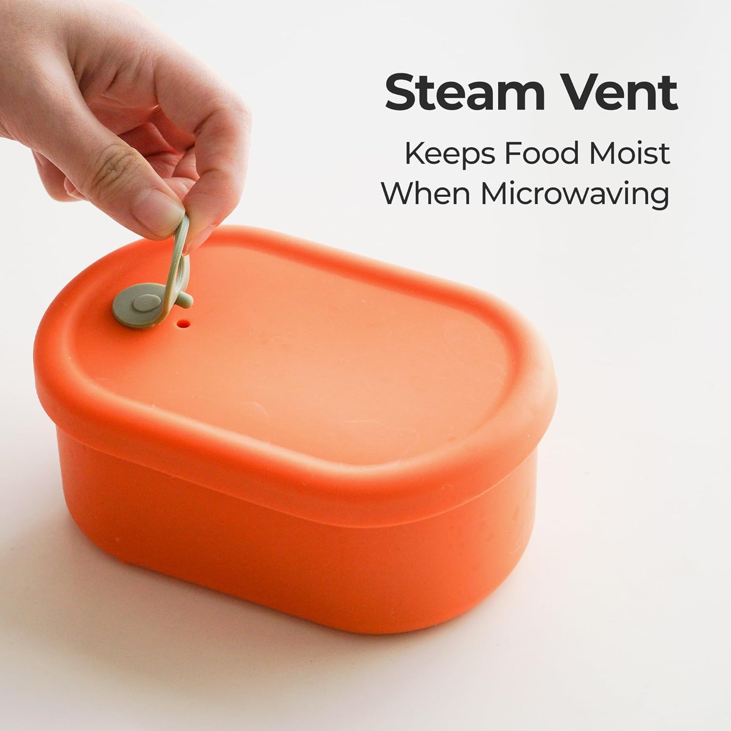 Silicone Airtight Food Contain - Meal Prep Yellow recension och pris