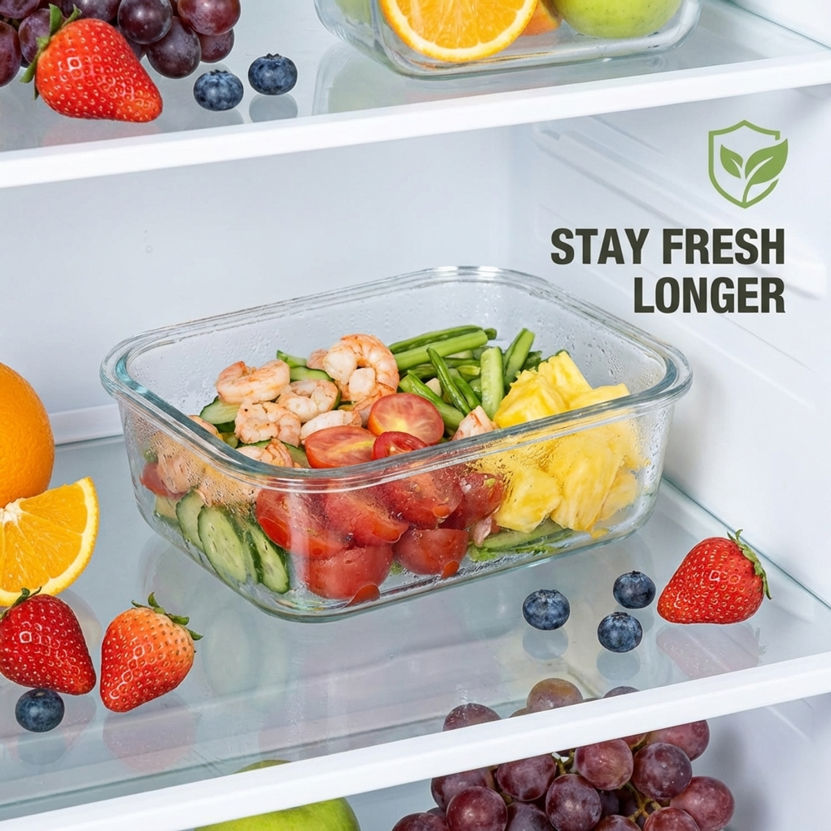 Matcha Green Glass Lunch Box S - Meal Prep No Microwave recension och pris