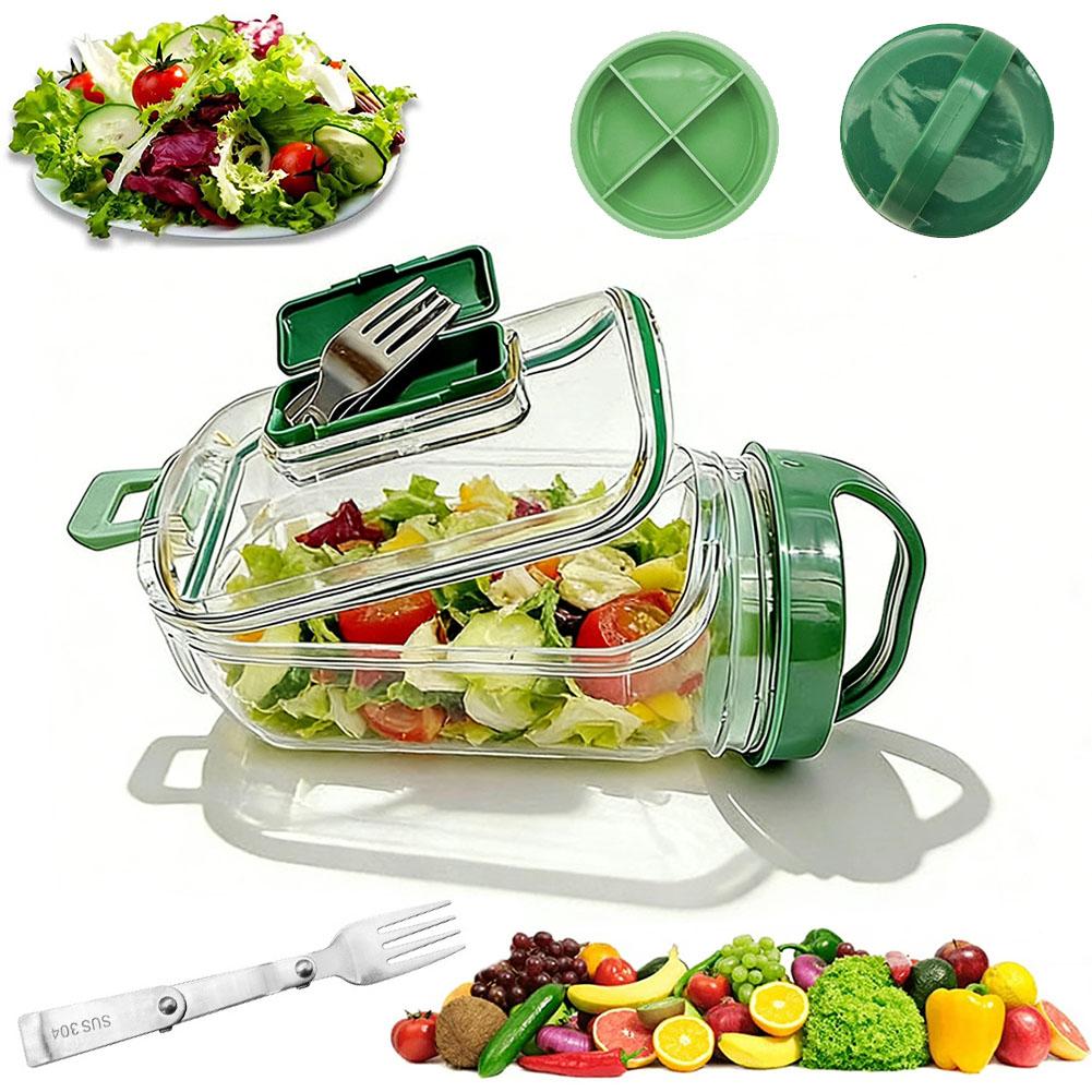 Portable Salad Cup with Sauce  - Meal Prep Veggie recension och pris
