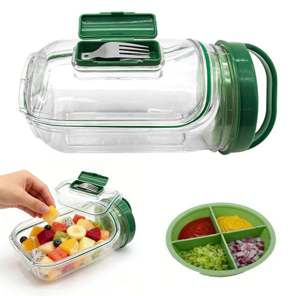 Portable Salad Cup with Sauce  - Meal Prep Veggie recension och pris