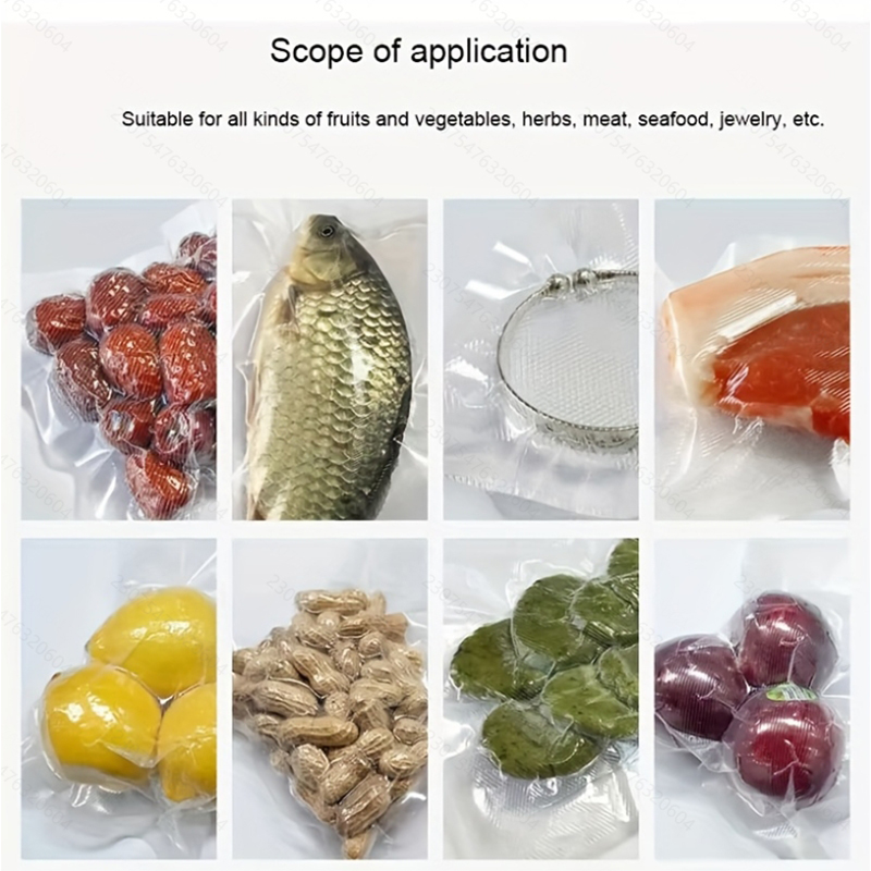4pcs Vacuum Sealer Bags: 4 rol - Meal Prep Xl recension och pris