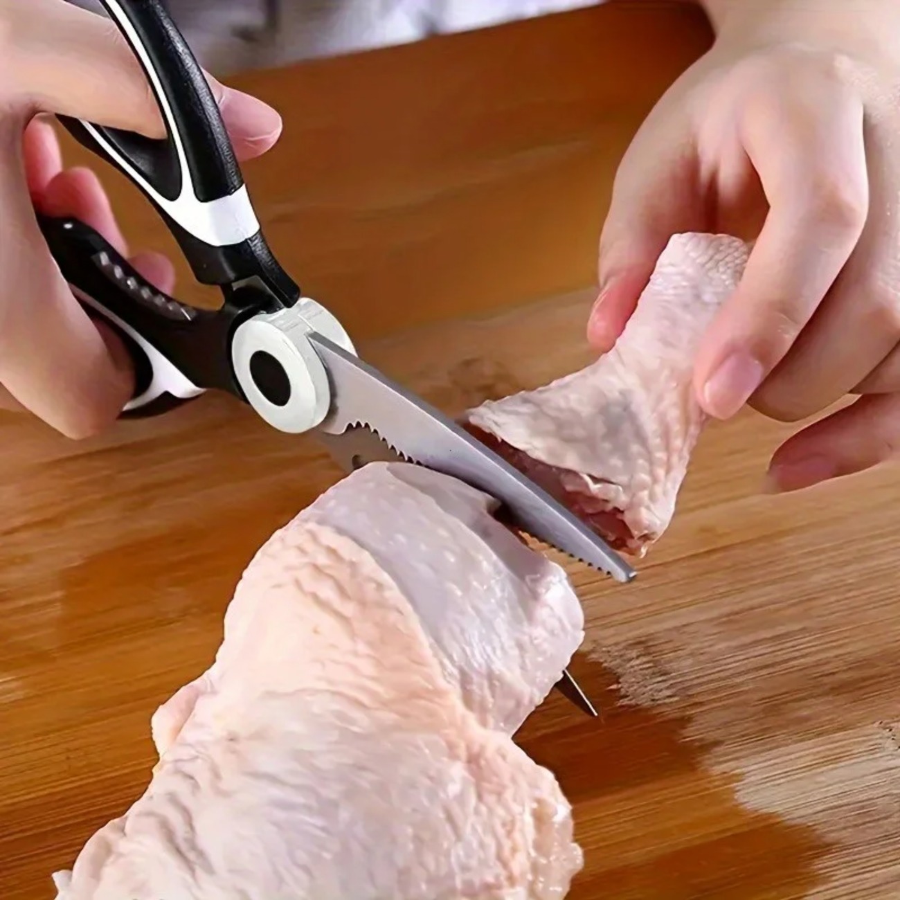 Multi-Purpose Kitchen Shears w - Meal Prep Cutting recension och pris