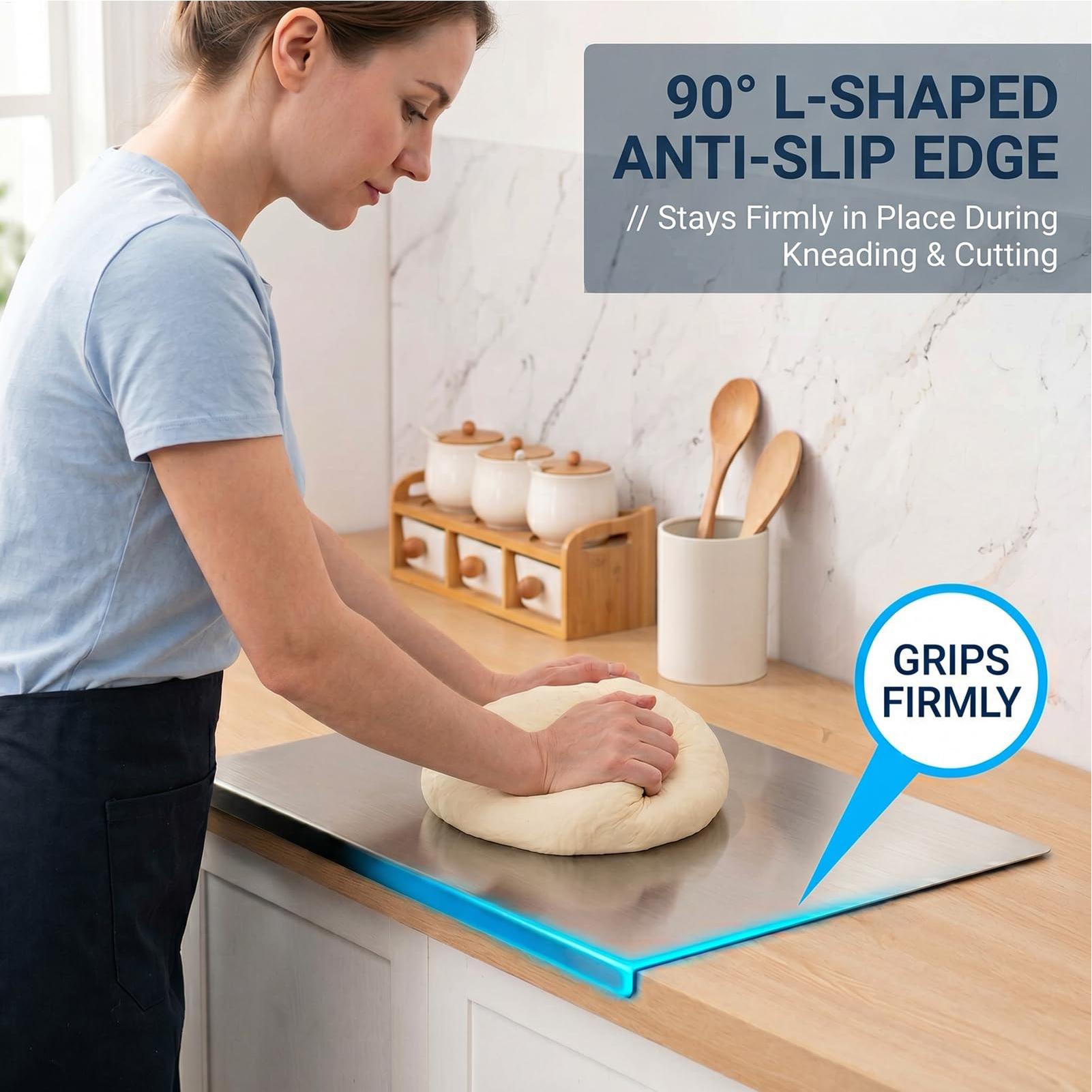 Non Slip Stainless Steel Cutti - Meal Prep Cutting recension och pris