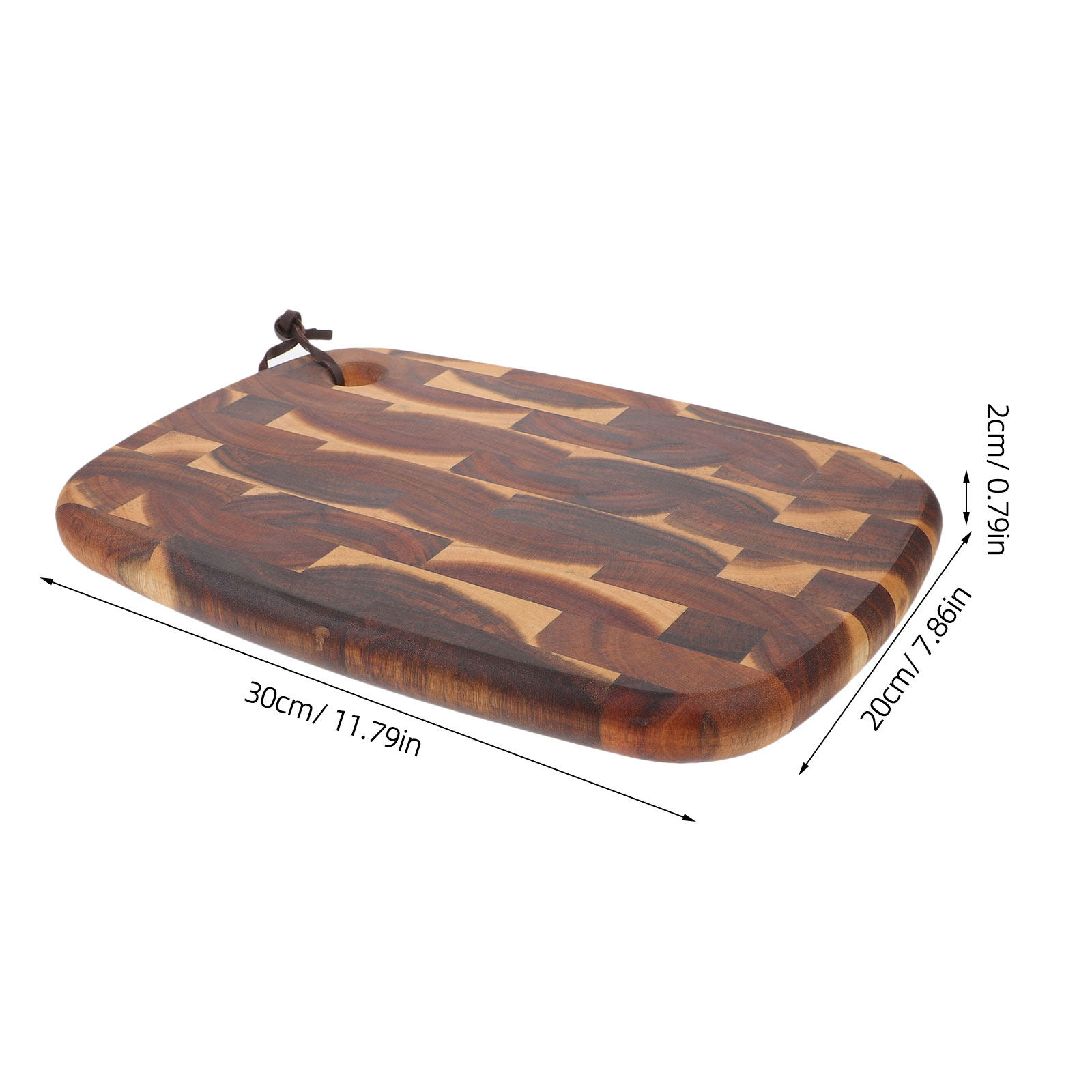 Wood Cutting Board Stable Safe - Meal Prep Cutting recension och pris