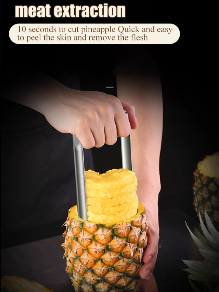 Stainless Steel Core Puller To - Pineapple Corer Slicer recension och pris