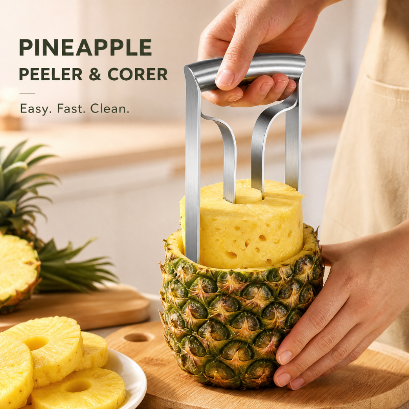 Stainless Steel Pineapple Peel - Pineapple Corer Slicer recension och pris