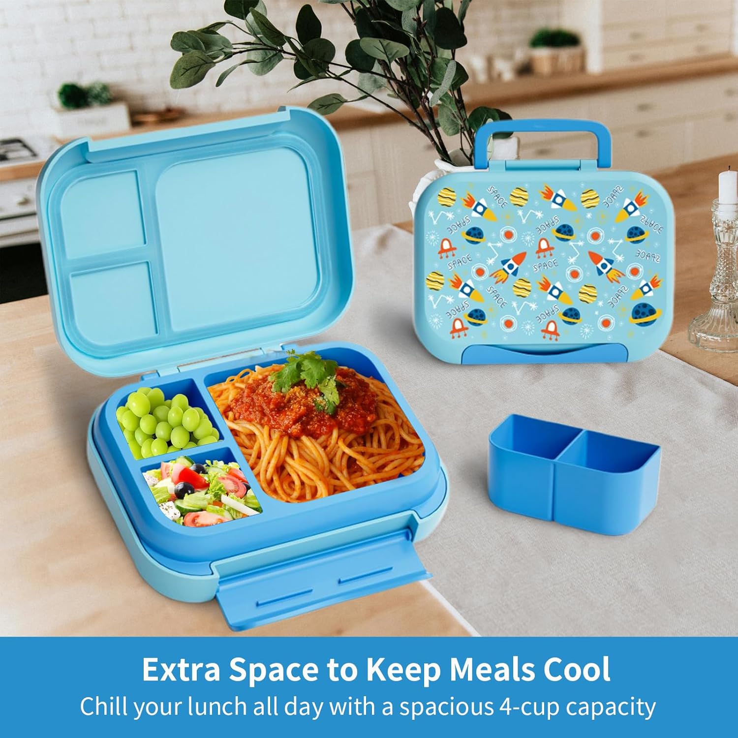 Prints Leak-Proof XL Lunch Box - Meal Prep Xl recension och pris
