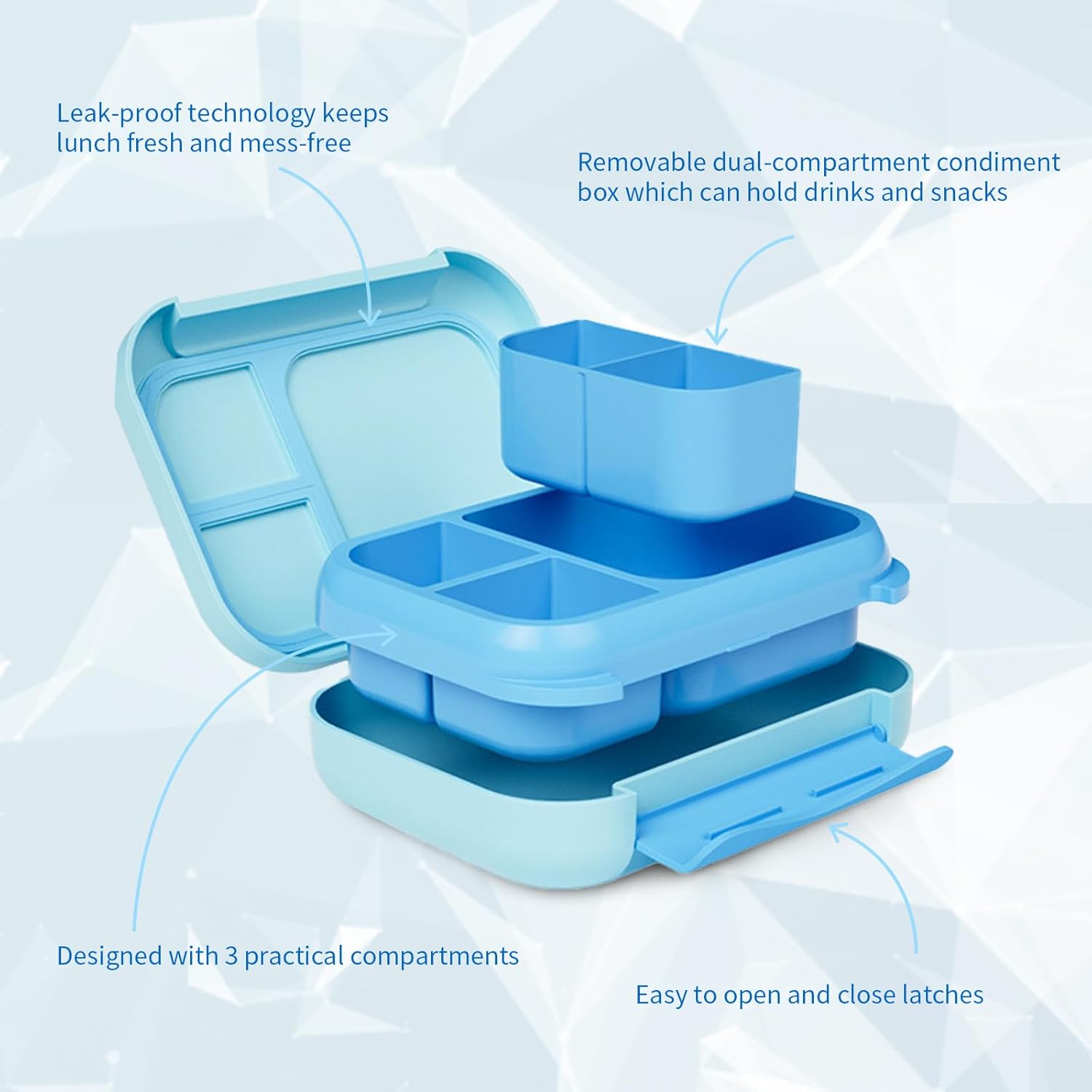 Prints Leak-Proof XL Lunch Box - Meal Prep Xl recension och pris