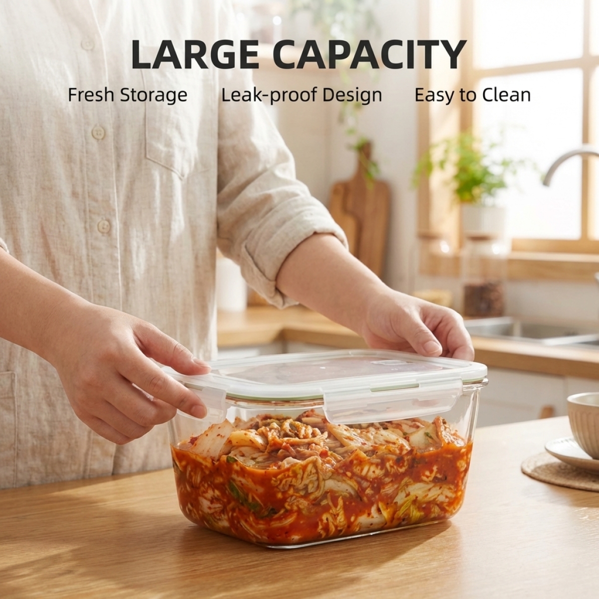 High Borosilicate Glass Crispe - Meal Prep Veggie recension och pris