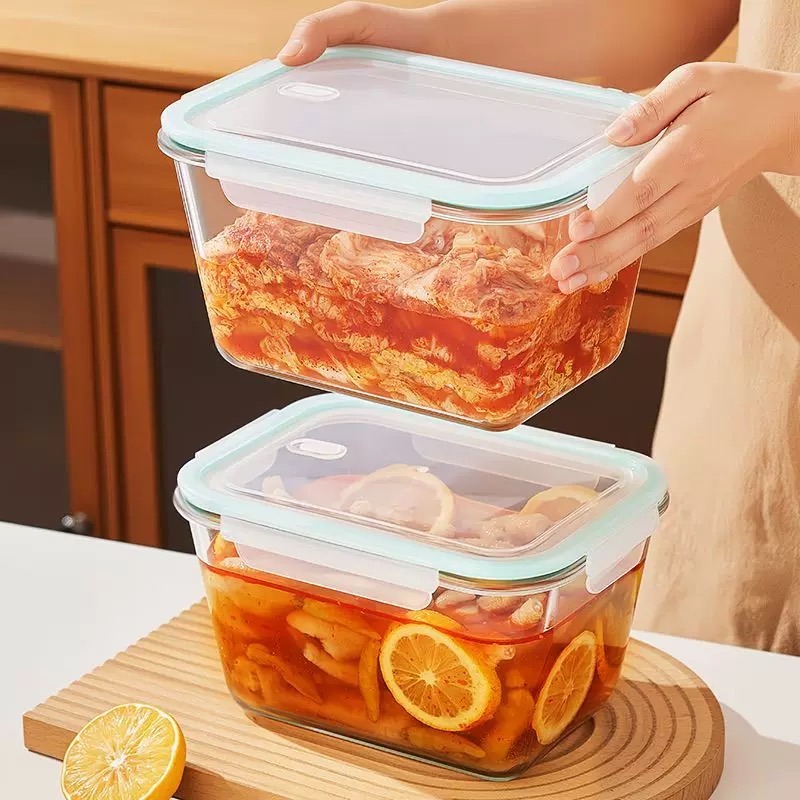 High Borosilicate Glass Crispe - Meal Prep Veggie recension och pris