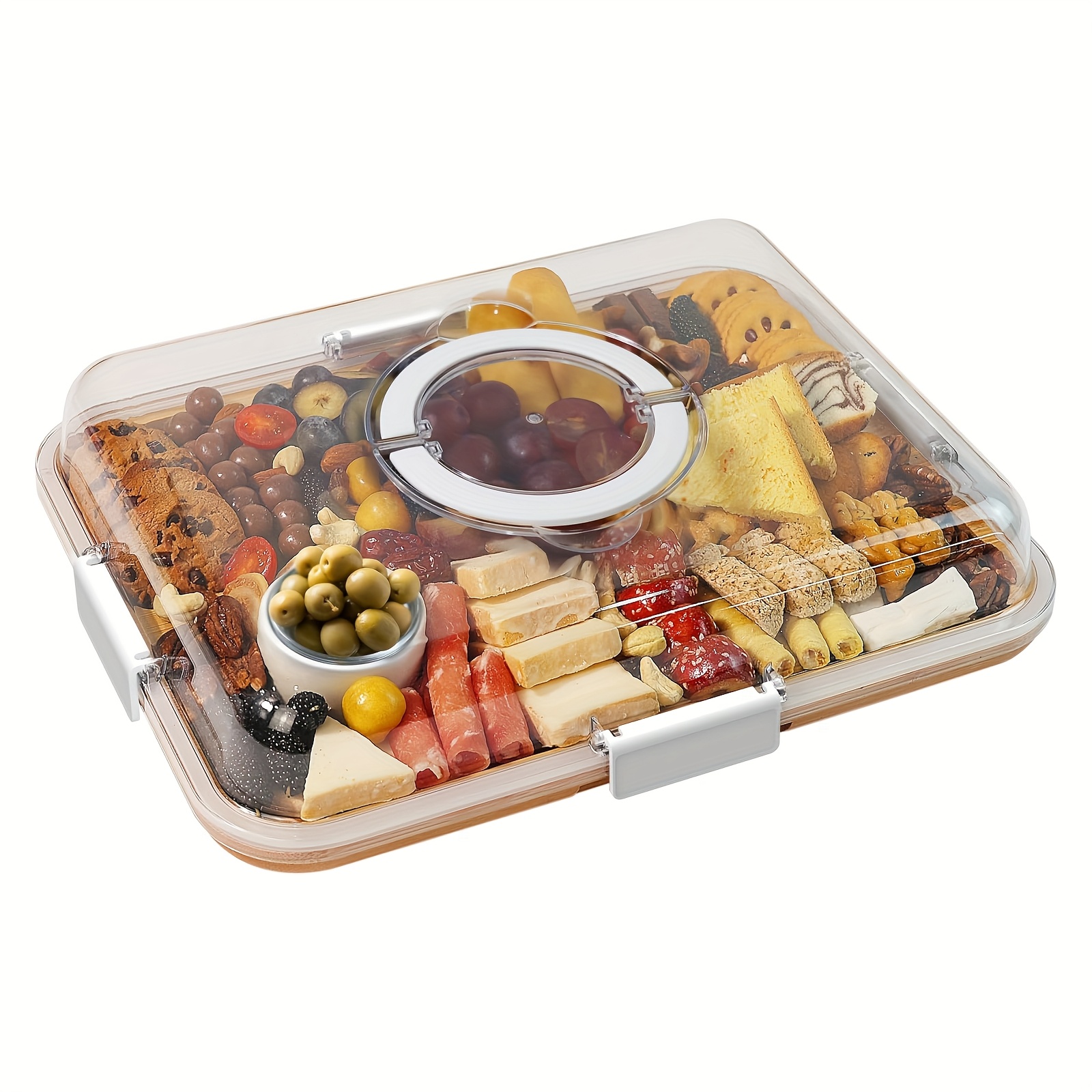 Clear Stackable Food Storage C - Meal Prep Veggie recension och pris
