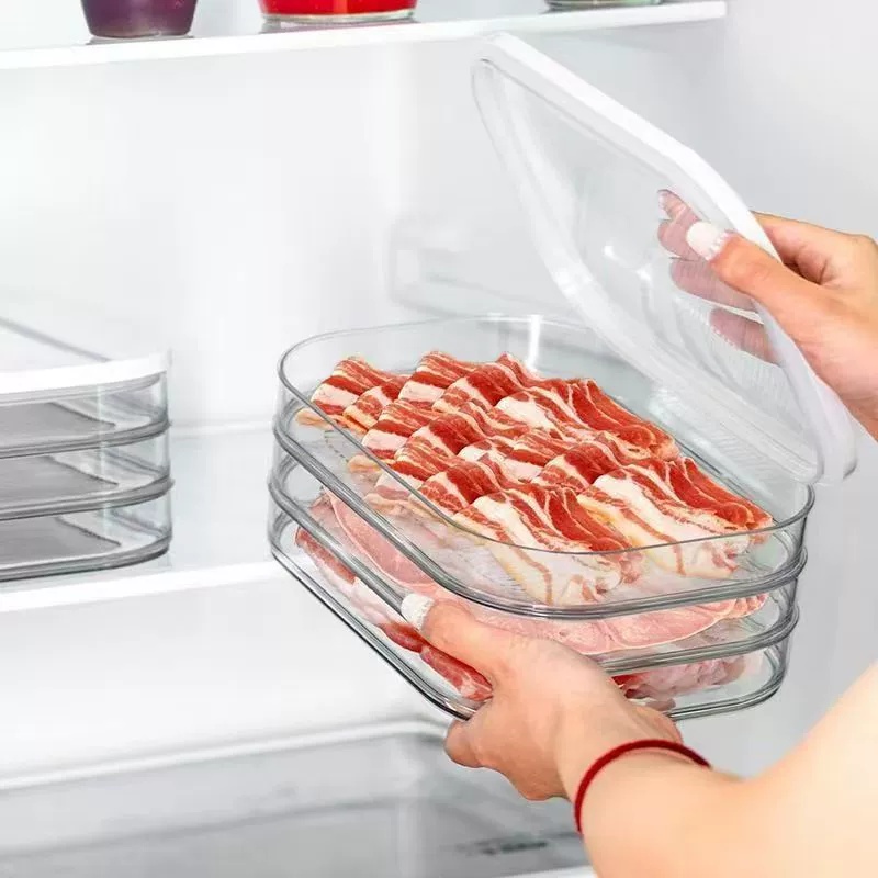 Meat Container for Fridge, Sta - Meal Prep Cutting recension och pris