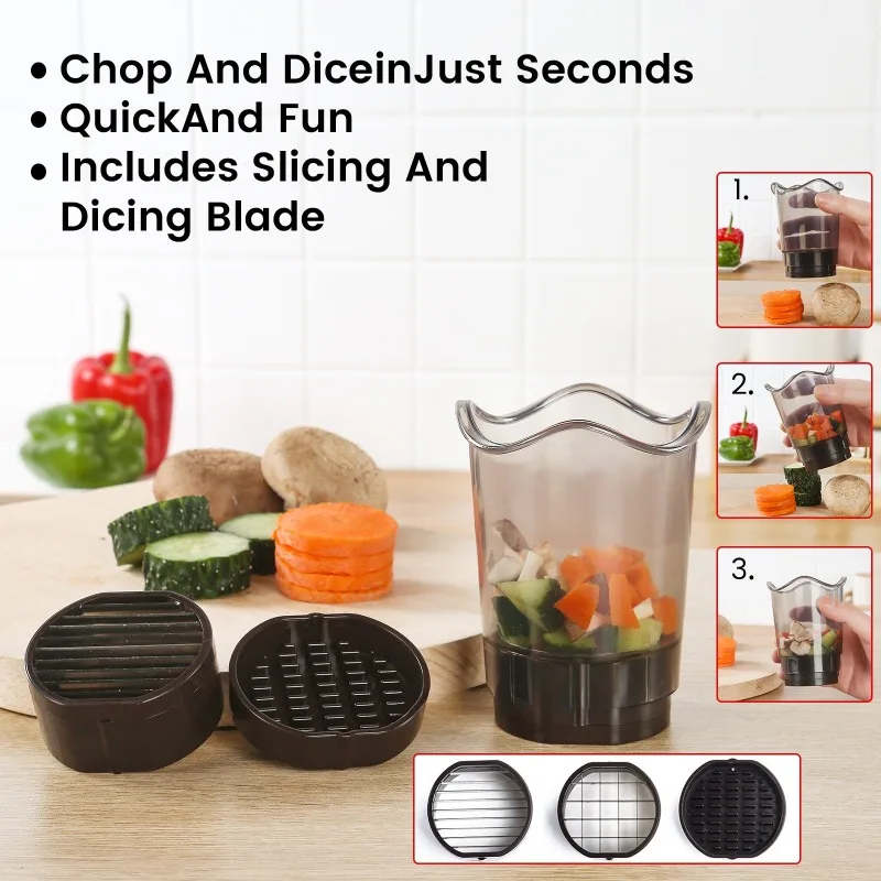 Multi-Function Vegetable Fruit - Meal Prep Cutting recension och pris