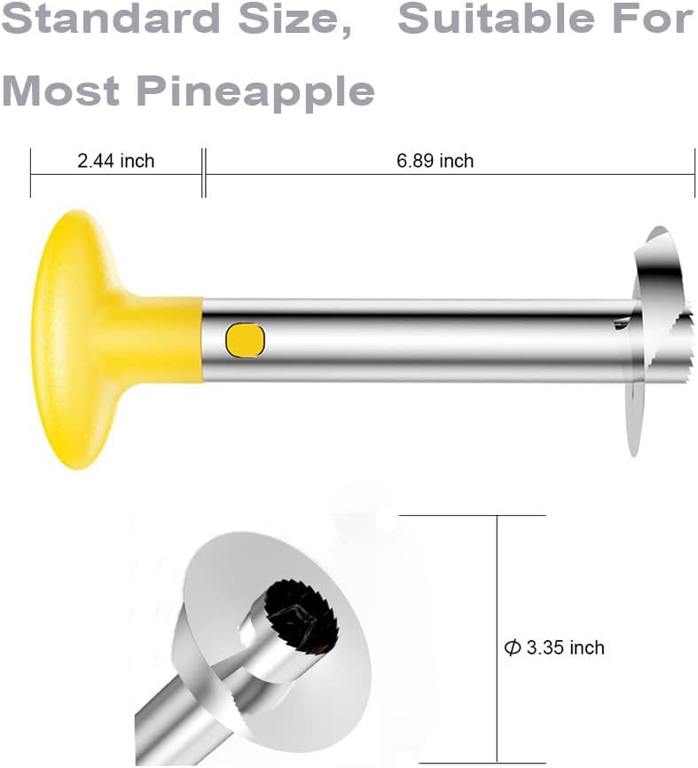 Stainless Steel Pineapple Peel - Pineapple Corer Slicer recension och pris