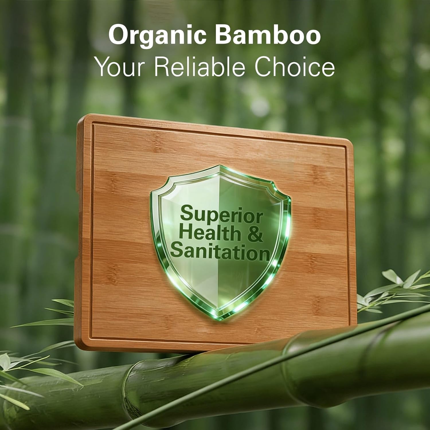 Bamboo Cutting Boards for Kitc - Meal Prep Cutting recension och pris